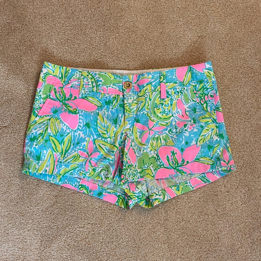 NWT Lilly Pulitzer Coconut Jungle Short Size6